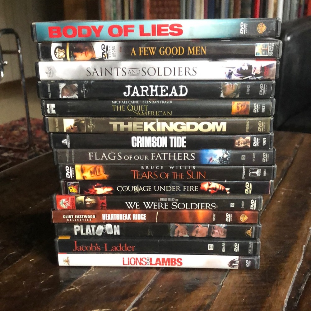 Movies! 15 Military based DVD action movies